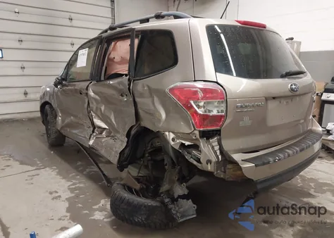 2015 Subaru Forester 2.5I Premium from USA, damaged, VIN JF2SJAFC0FH467475